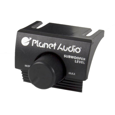 Alpine 10" Subwoofer Enclosure Box + Planet Audio Block Car Amplifier w/ Amp Kit