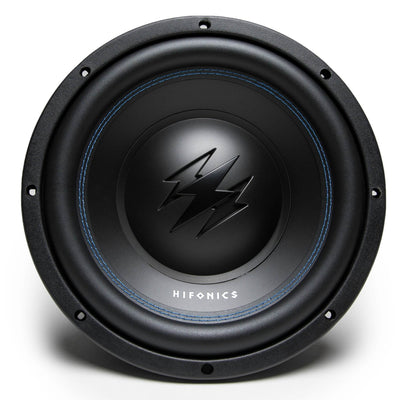 Hifonics 10" Subwoofer With Amp + Enclosure + Complete Wiring Installation Kit
