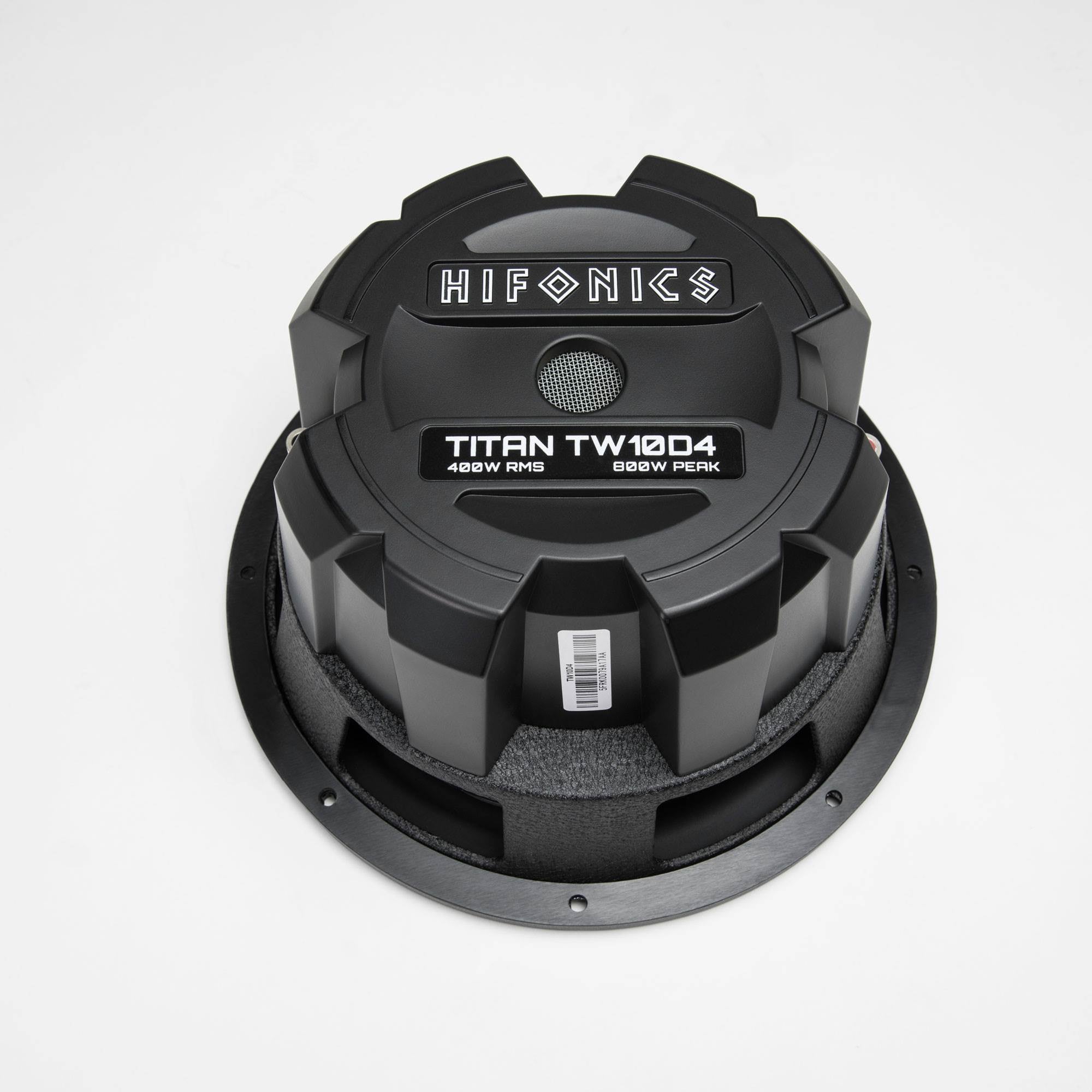 Hifonics 10" Subwoofer With Amp + Enclosure + Complete Wiring Installation Kit