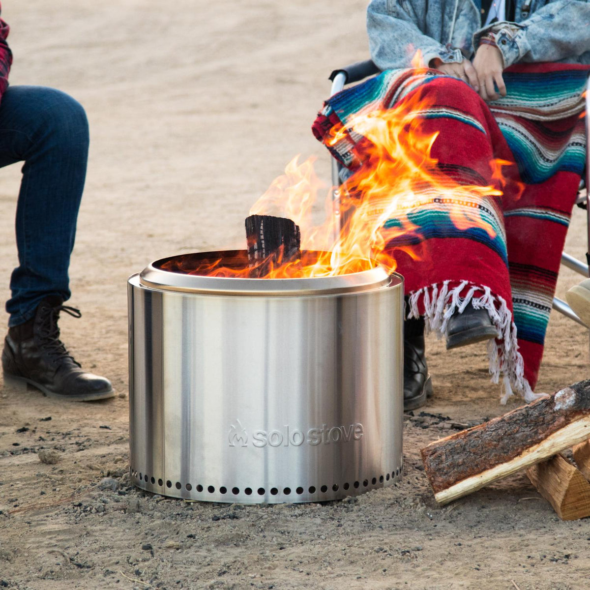 Solo Stove Bonfire Campsite Double Wall Stainless Steel FirePit (Open Box)
