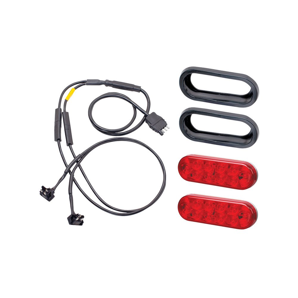 Pro Series Cargo Carrier Basket - 2 In. Hitch, Explore Rainproof Bag & Light Kit - VMInnovations