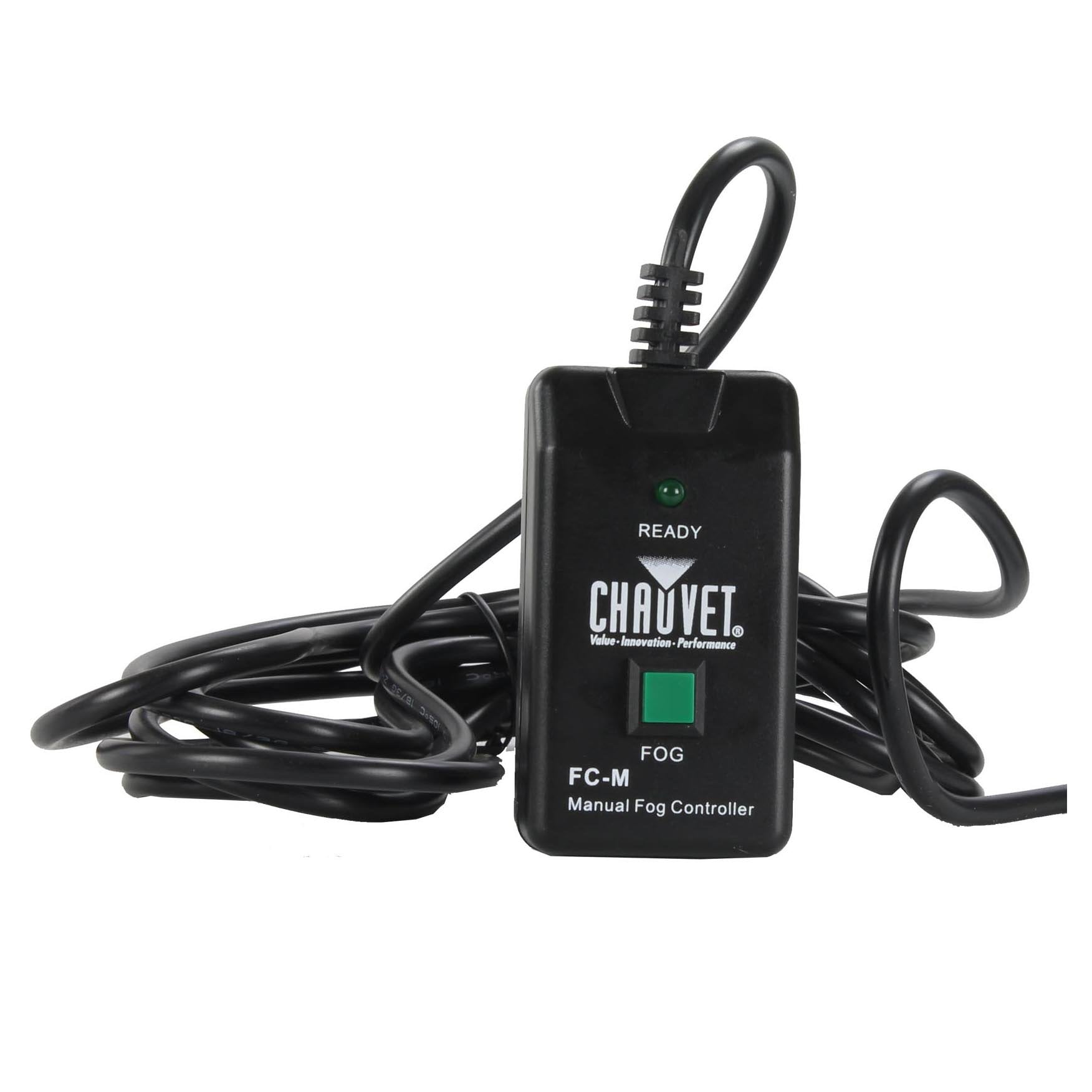 Chauvet DJ Hurricane Pro Fog Smoke Machine with 1 Gallon Bottle of Fog Fluid - VMInnovations