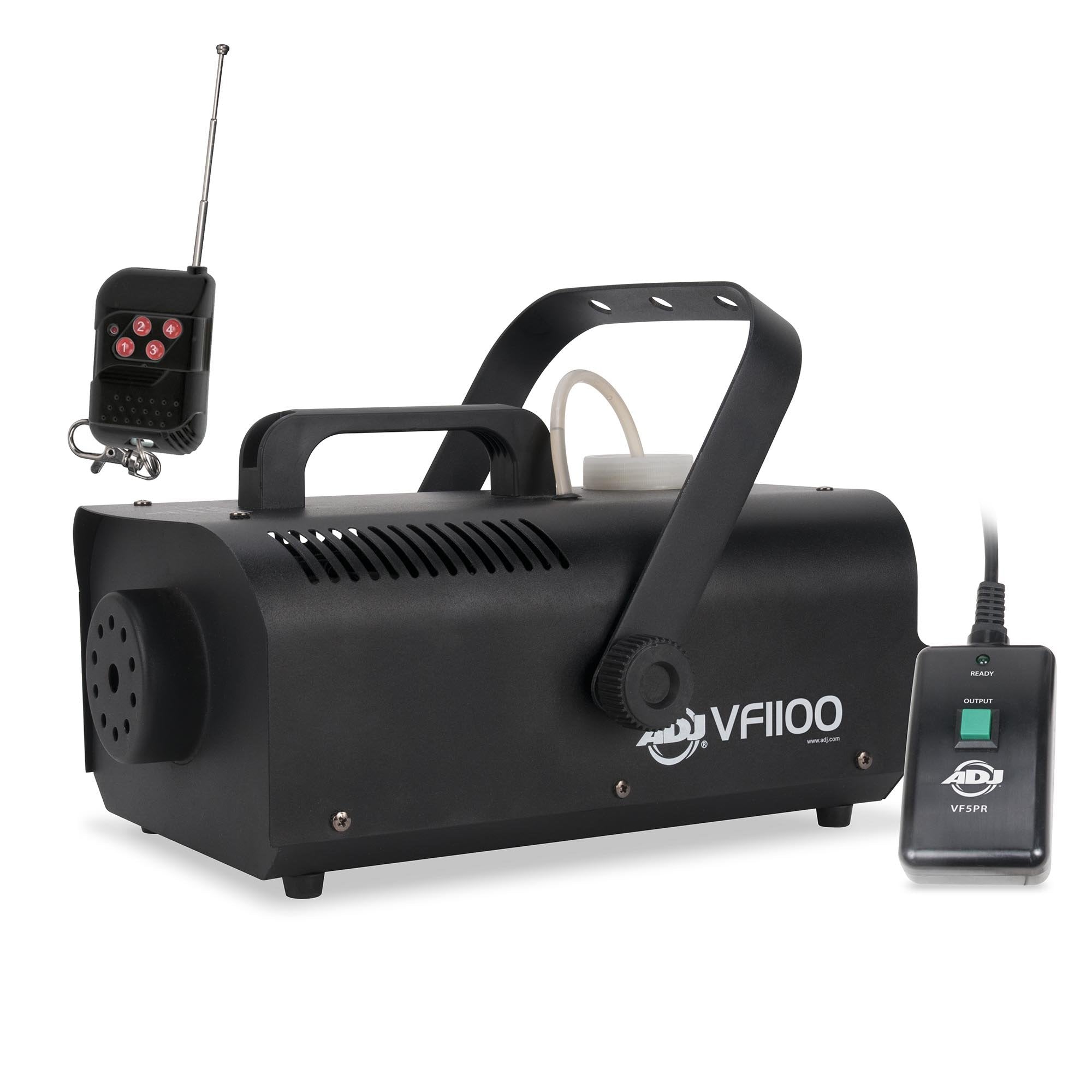 American DJ Medium Size Fog Machine (2) & Chauvet 1 Gal Bottle FogJuice Fluid(2)