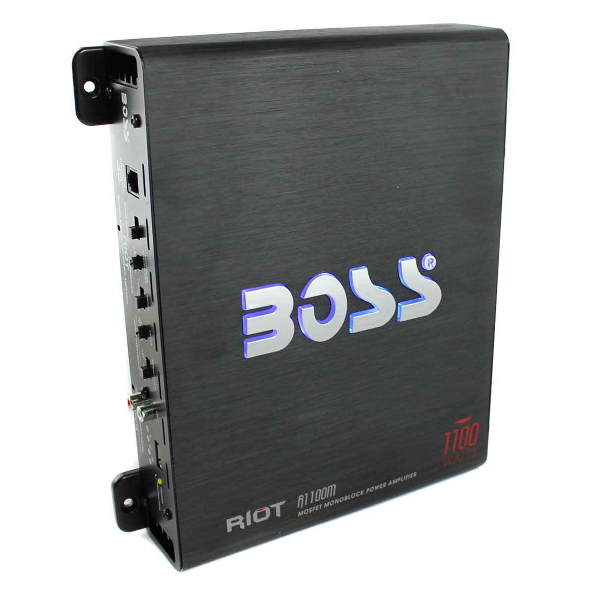 Boss R1100M Riot 1100 Watt Monoblock Class A/B Car Audio Amplifier (4 Pack)