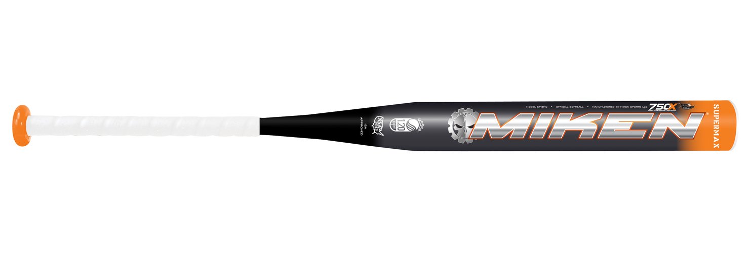 MIKEN Psycho Supermax USSSA SPIZMU (-6) Slowpitch Softball Bat - 34"/28oz
