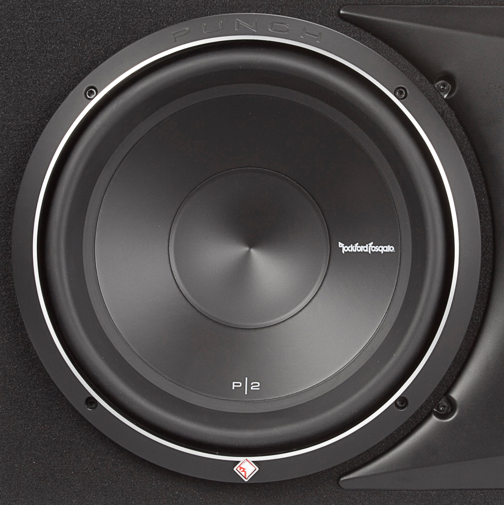 Rockford Fosgate Punch 12" 800W 1-Ohm Single Loaded Vented Enclosure (4 Pack)
