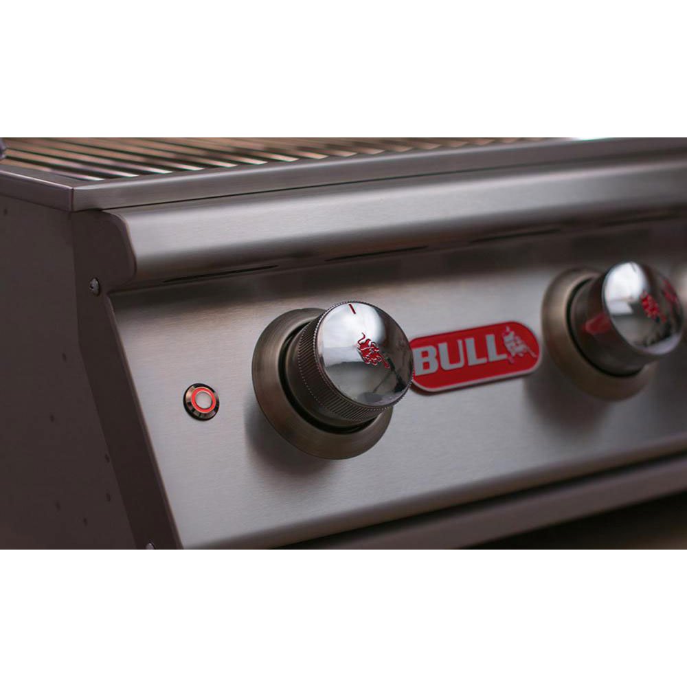 Bull Lonestar 4 Burner Stainless Steel BBQ Grill Head, Liquid Propane (2 Pack)