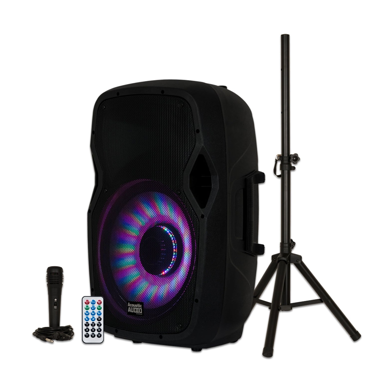 Acoustic Audio by Goldwood Bluetooth Speaker (2 Pack) w/Pro Audio Stereo Cables - VMInnovations