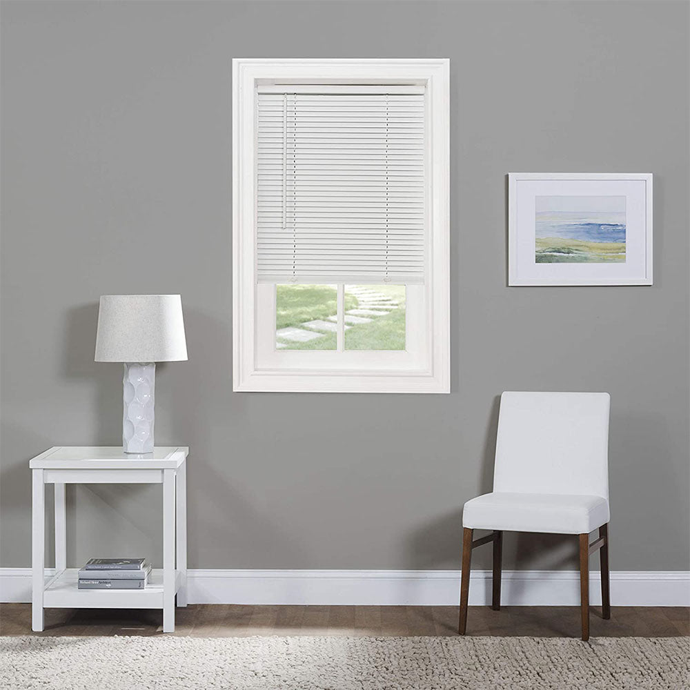 Achim GII Morningstar 60 x 64 Inch Vinyl Window Light Filtering Blinds (Used)