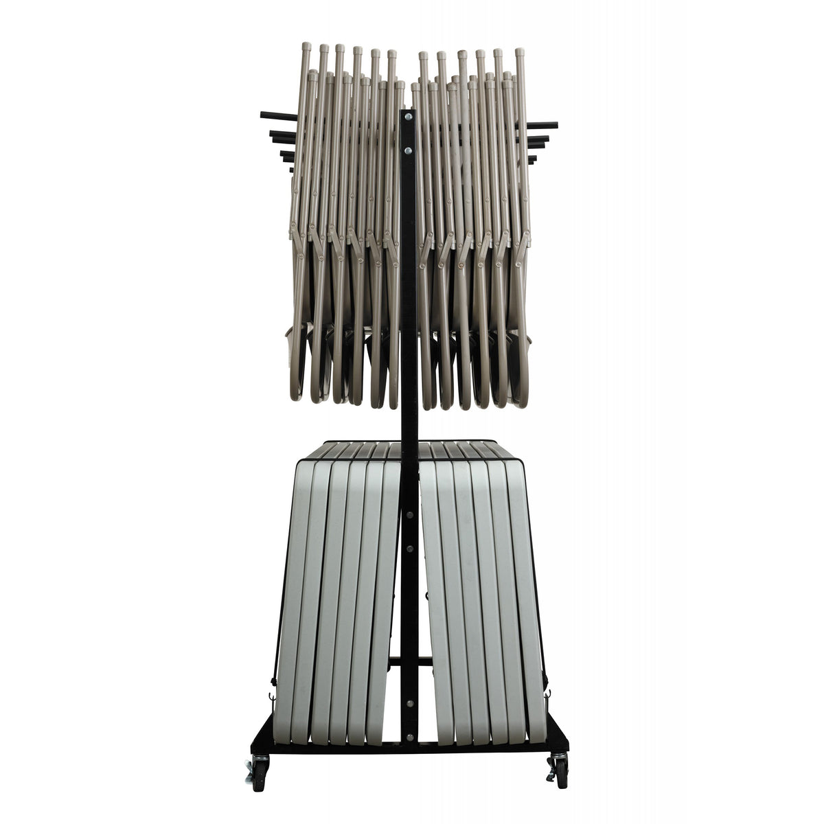 AdirOffice Party Table Chair Rolling Dolly Portable Combo Caddy Cart (For Parts)