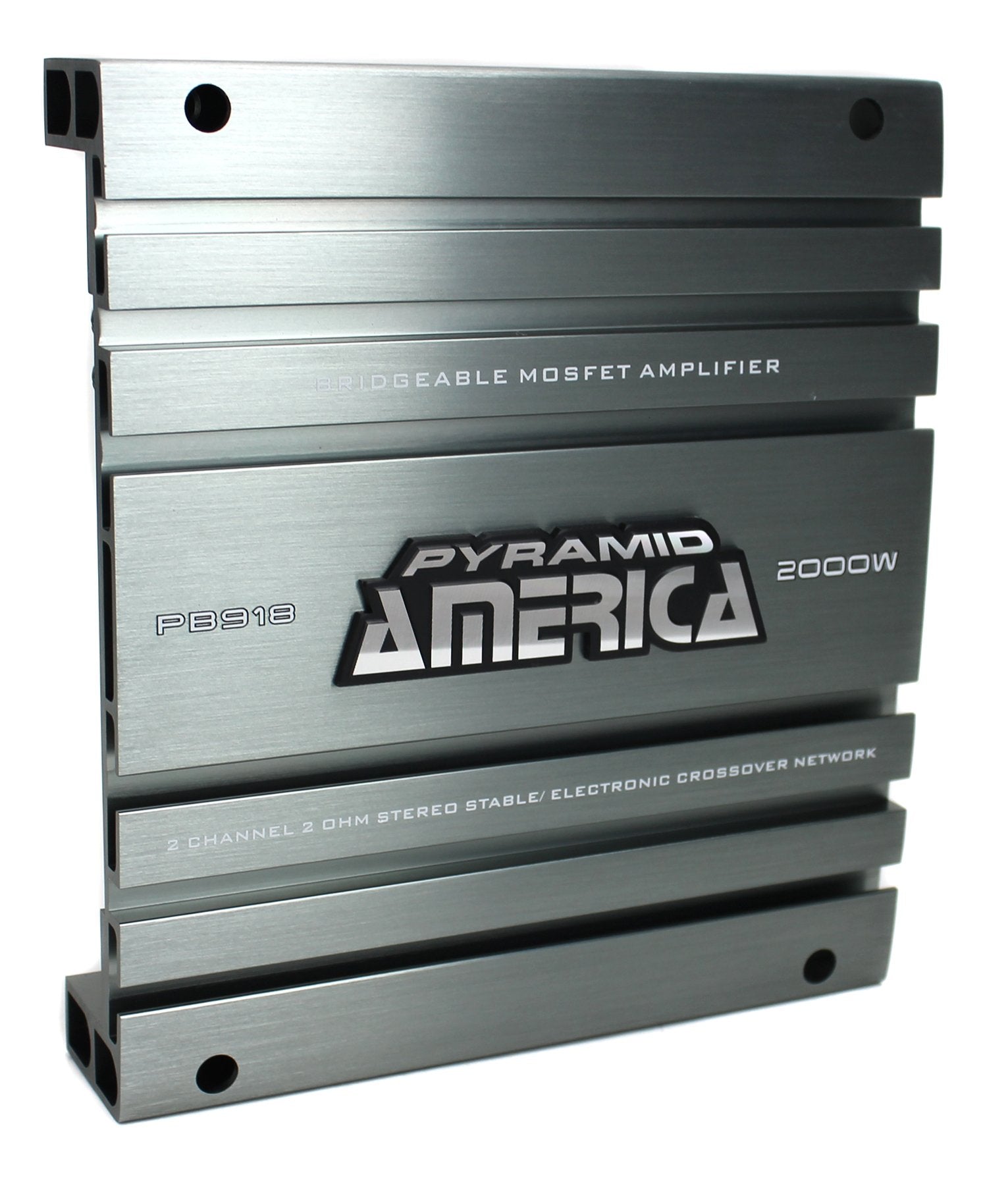 QPower 4 Gauge Wire Kit & Pyramid PB918 2000 Watt 2 Channel Car Audio Amplifier