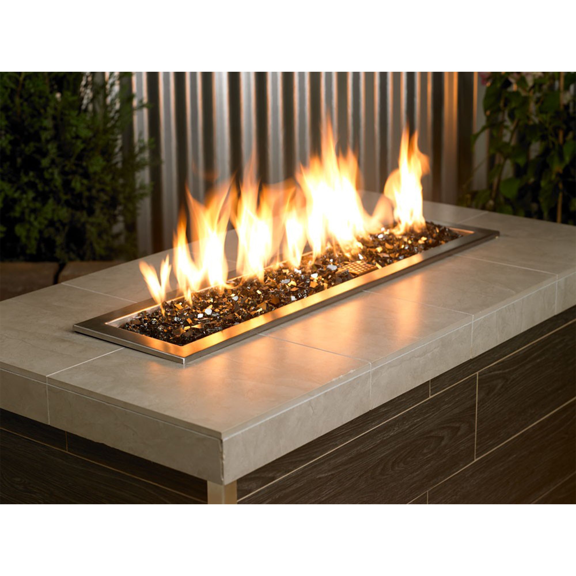 American Fireglass 10 LB Bag 1/4 Inch Fireplace & Pit Glass, Black (Open Box)