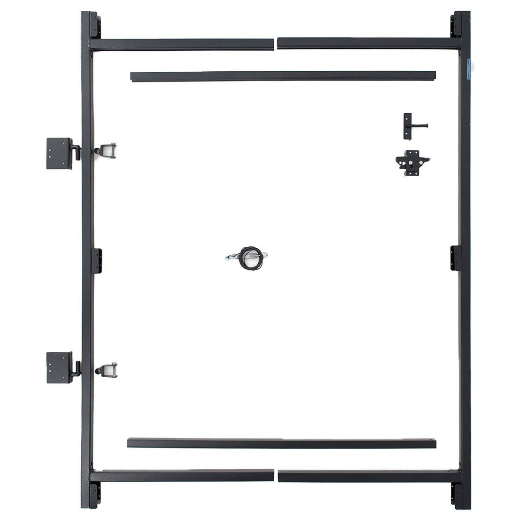 Adjust-A-Gate Steel Frame Gate Building Kit, 36"-60" Wide Up To 7' High (3 Pack) - VMInnovations