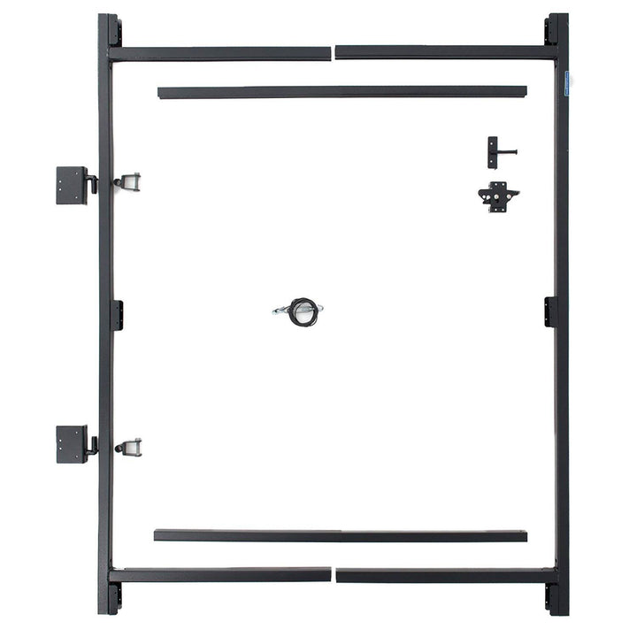 Adjust-A-Gate Steel Frame Gate Building Kit, 36"-60" Wide Up To 7' High (3 Pack) - VMInnovations
