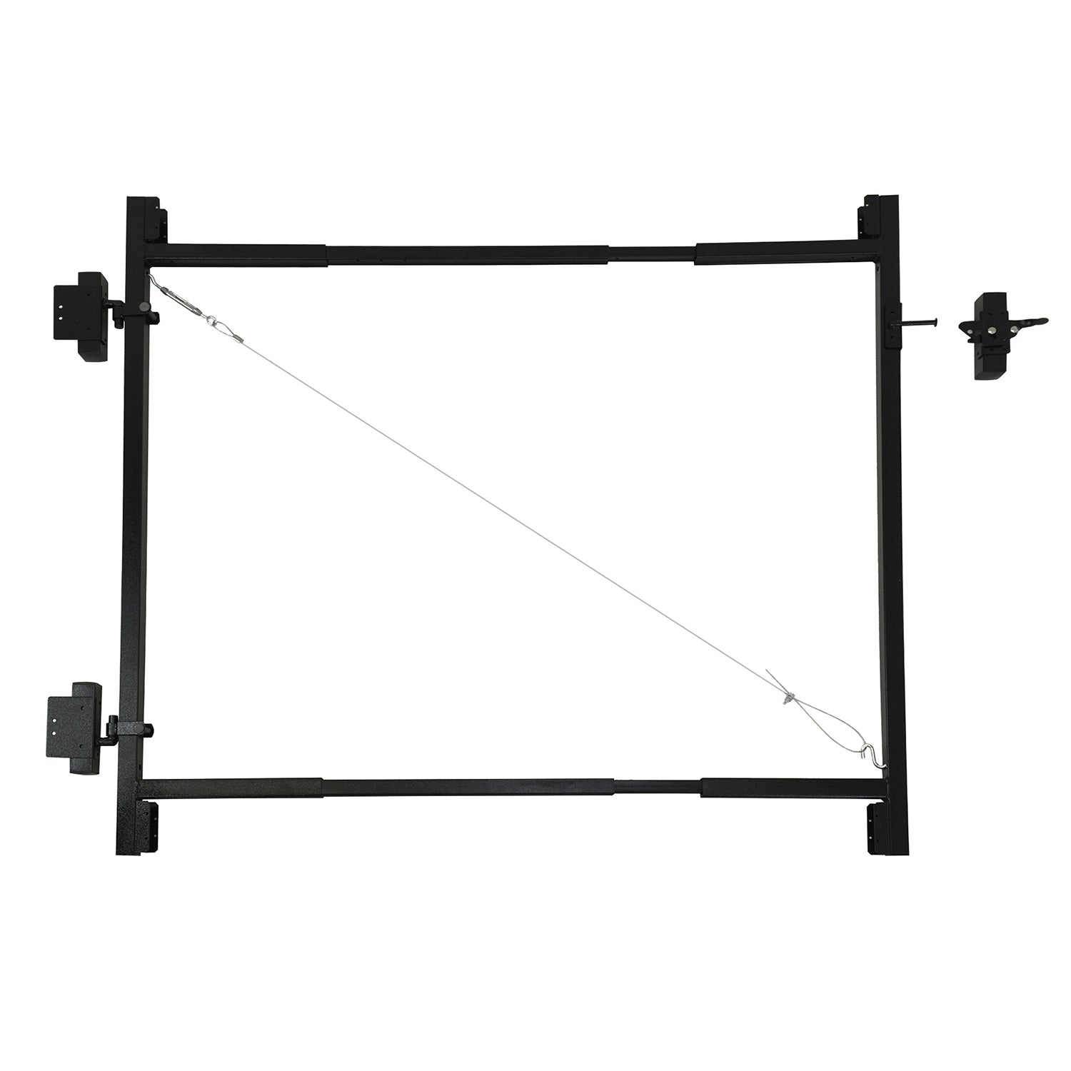Adjust-A-Gate Steel Frame Gate Building Kit, 36"-60 Inch Wide Opening (2 Pack) - VMInnovations