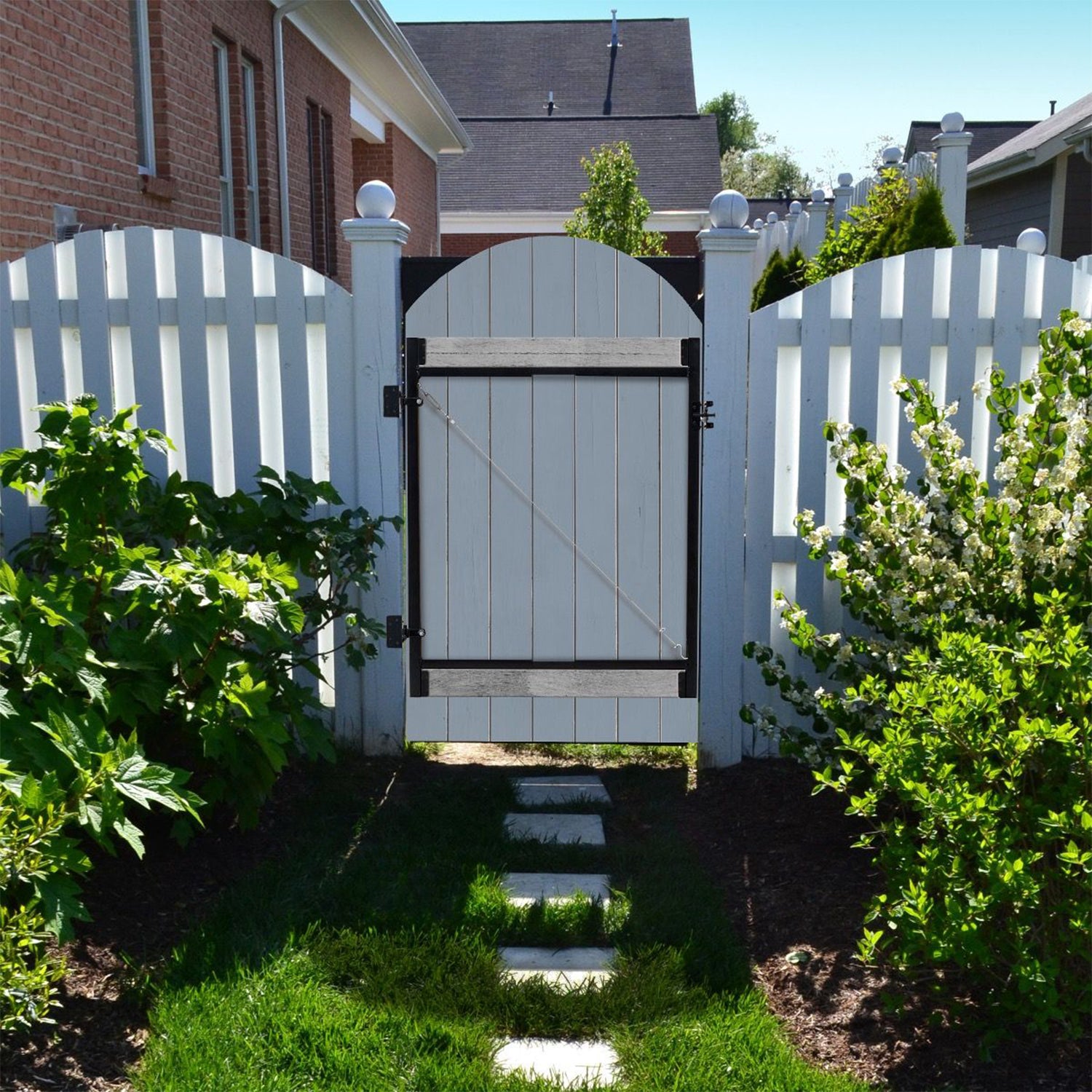 Adjust-A-Gate Gate Building Kit, 60"-96" Wide Opening Up To 5' High (For Parts) - VMInnovations