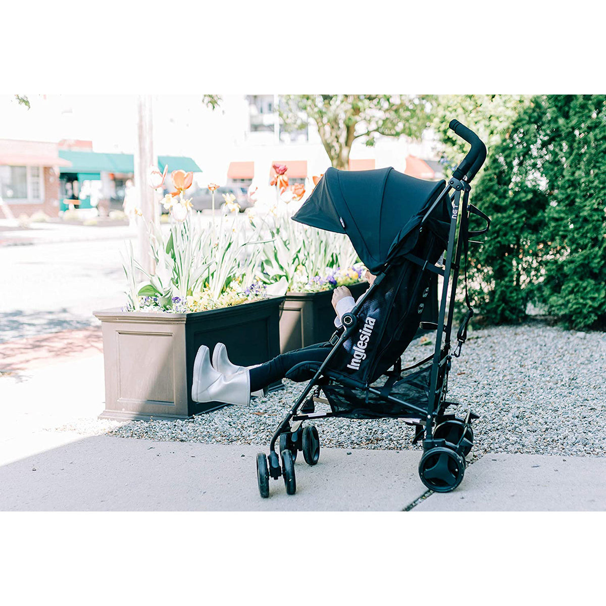 Inglesina Infant Travel Net Lightweight Stroller w/ Protection Canopy, Caramella - VMInnovations
