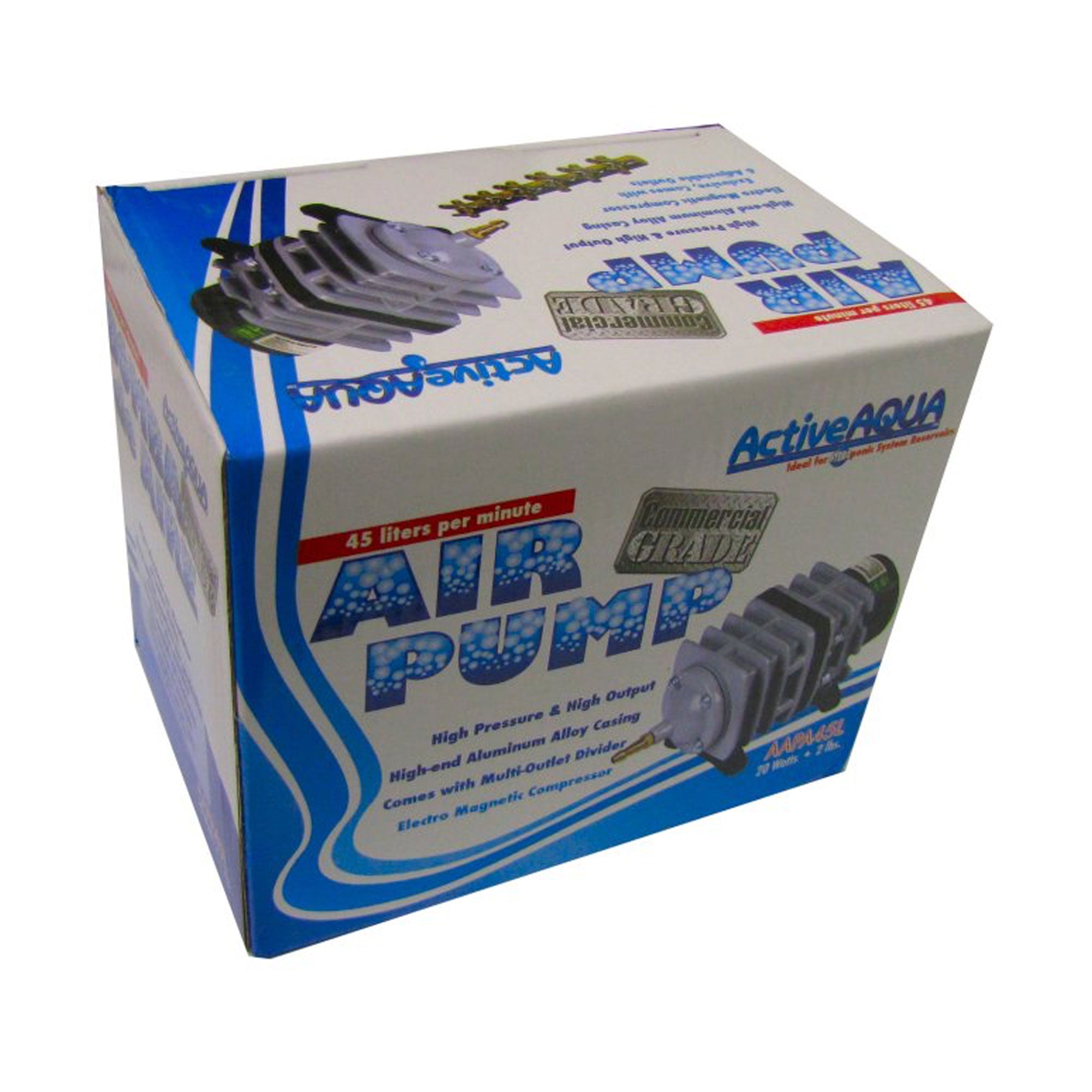 HYDROFARM AAPA45L Commercial Pond Air Pump 6 Outlet 45 LPM Hydroponics -Open Box - VMInnovations