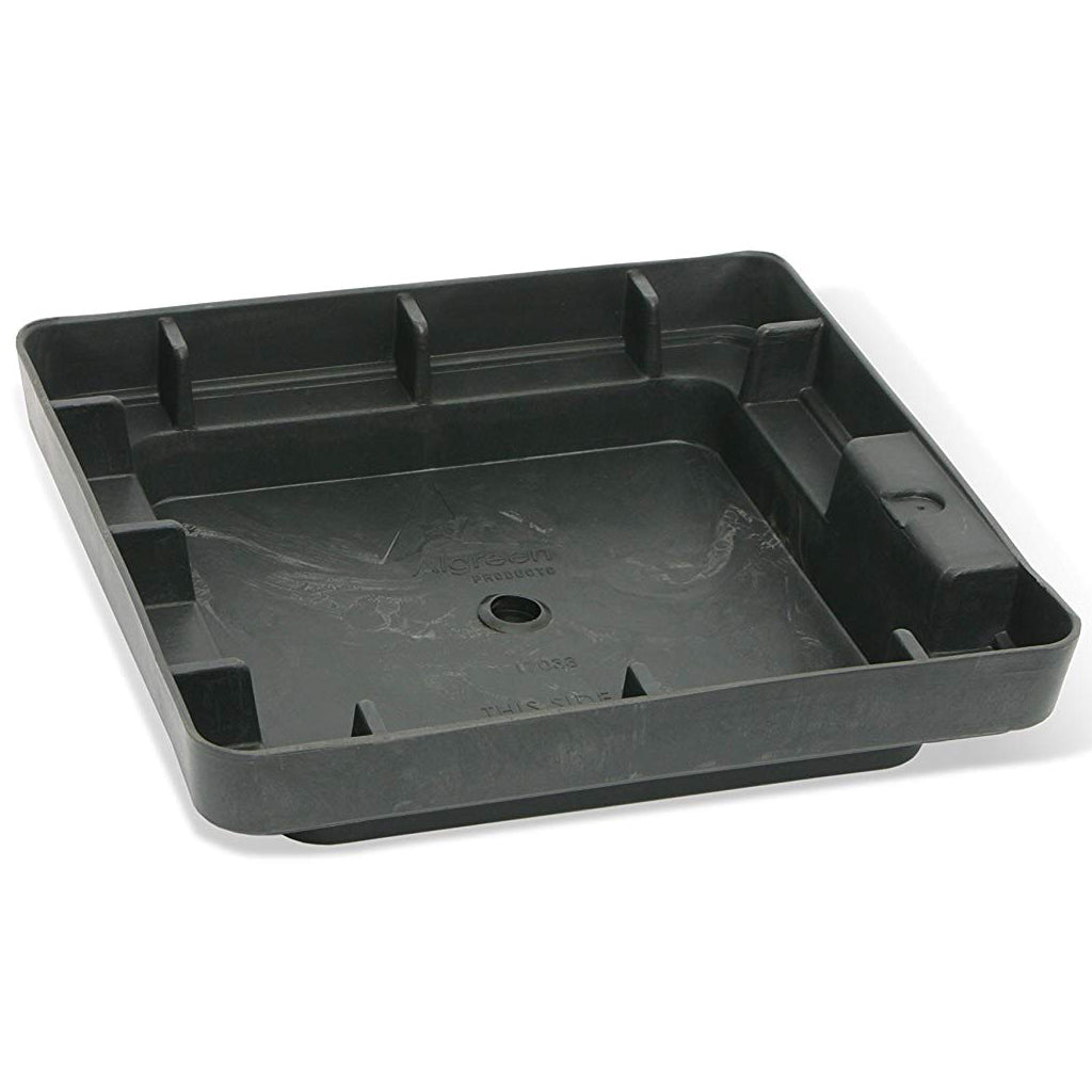 Algreen Valencia 31" Inside/Outside Square Planter Pot, Matte Black (Open Box) - VMInnovations