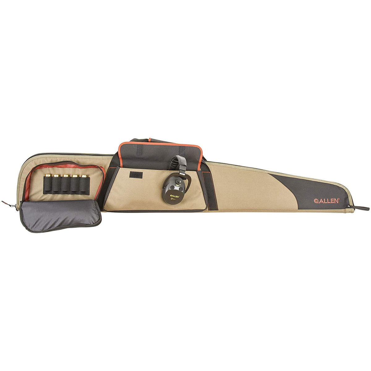 Allen Company Eliminator 52 Inch Soft Shotgun Long Gun Case, Olive/Tan(Open Box)