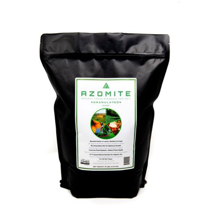 AZOMITE AM50010 Natural Granular Trace Mineral Nutrient Fertilizer, 10 Pounds - VMInnovations