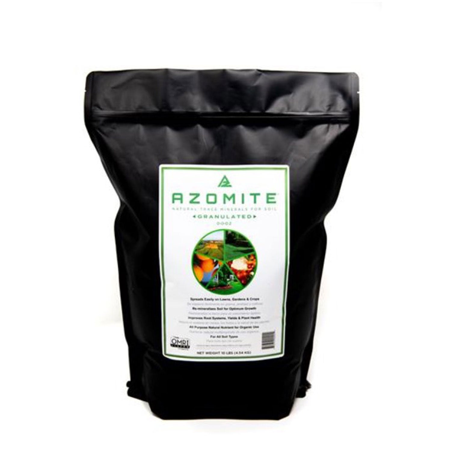 AZOMITE AM50010 Natural Granular Trace Mineral Nutrient Fertilizer, 10 Pounds - VMInnovations