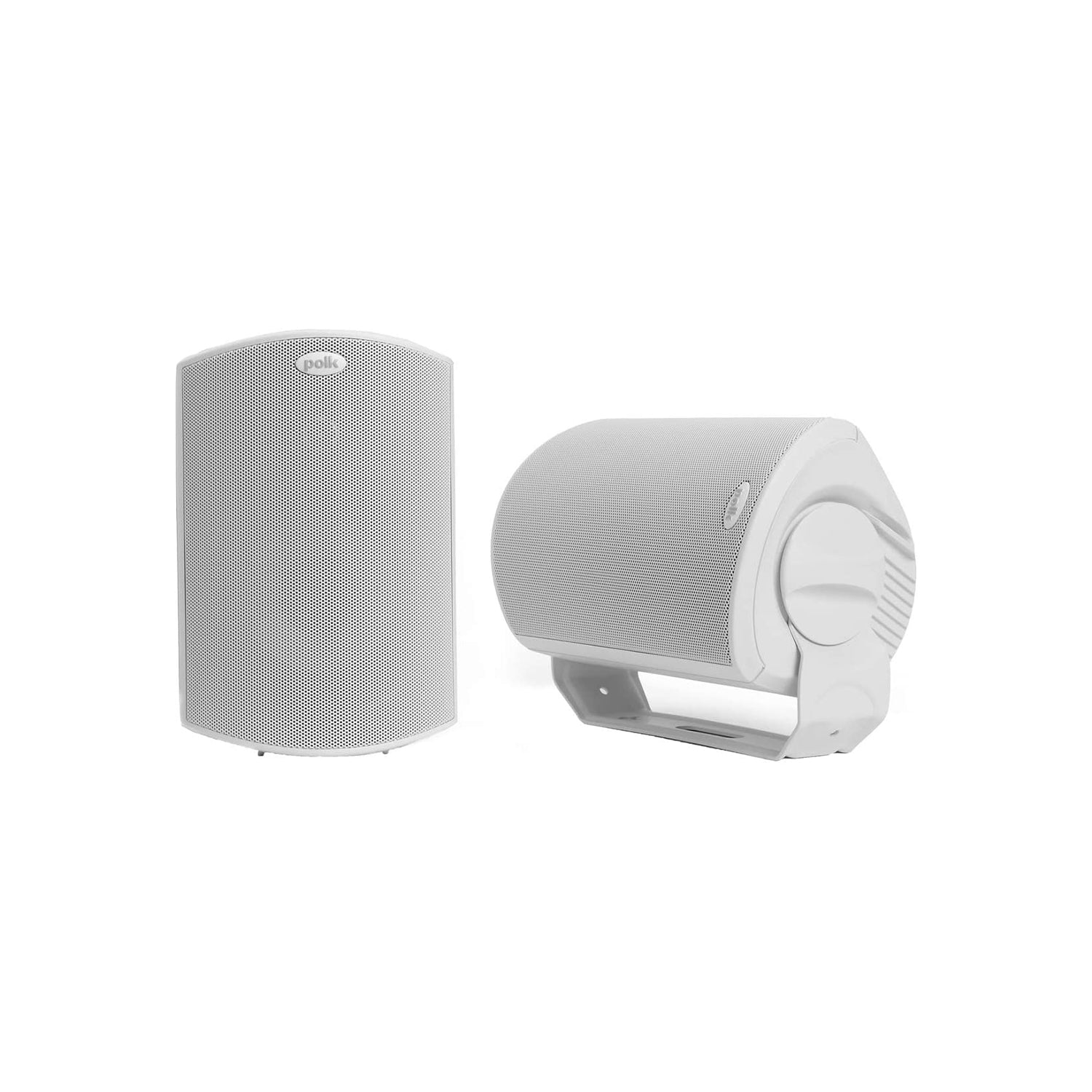Polk Audio AM6085 Atrium All Weather Outdoor Wall Mountable Loudspeakers, White
