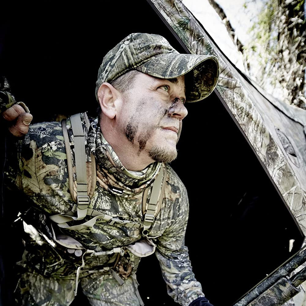 Ameristep AMEBF0247 Element 3 Person Fire Resistant Ground Blind, Mossy Oak