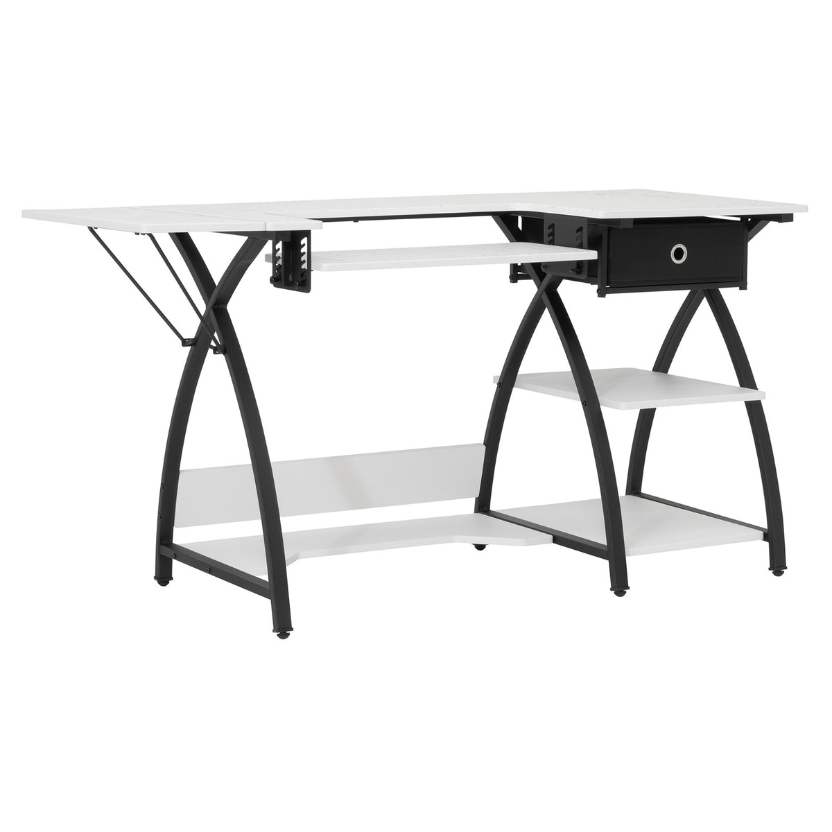 Sew Ready Comet Plus Craft Sewing Table with Accurate Fabric Cutting Grid-Top (Open Box)