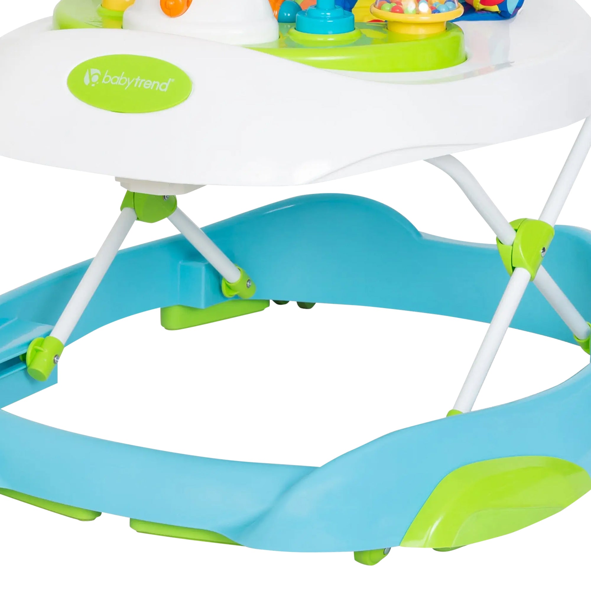 Baby Trend Orby Activity Walker Removable Toy Tray, Lights/Sounds Aqua(Open Box)