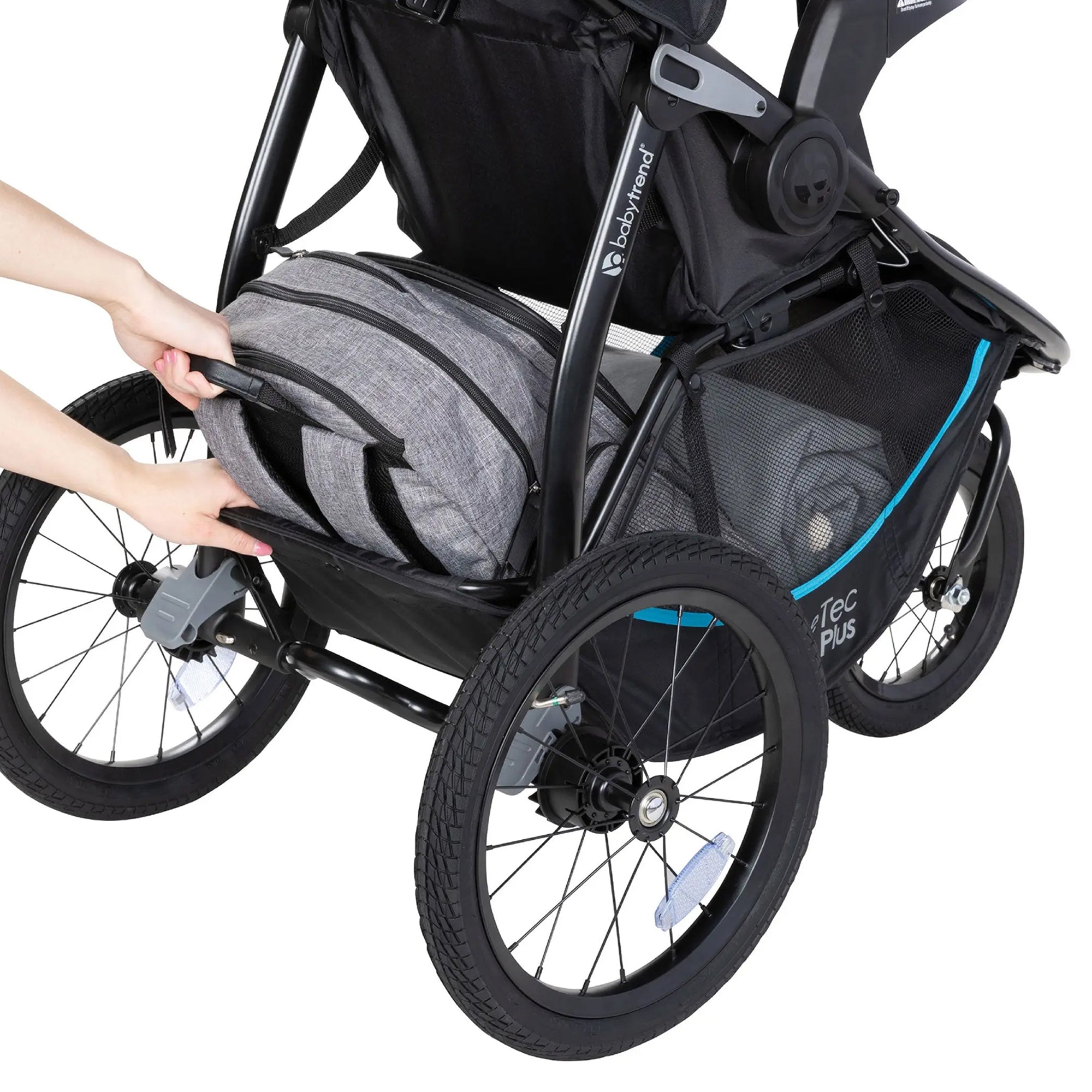 Baby Trend Expedition Race Tec Plus Lightweight Jogger Stroller, Ultra Marine