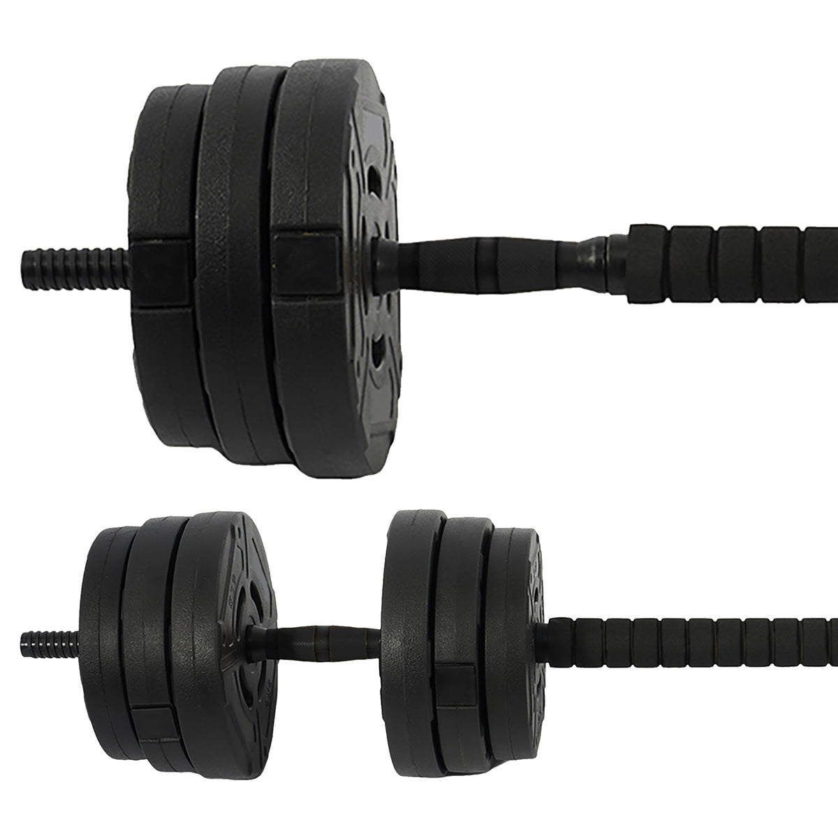 Fitvids 4 in 1 Adjustable Dumbbell Set, 60lbs Free Weights Set (Open Box) - VMInnovations