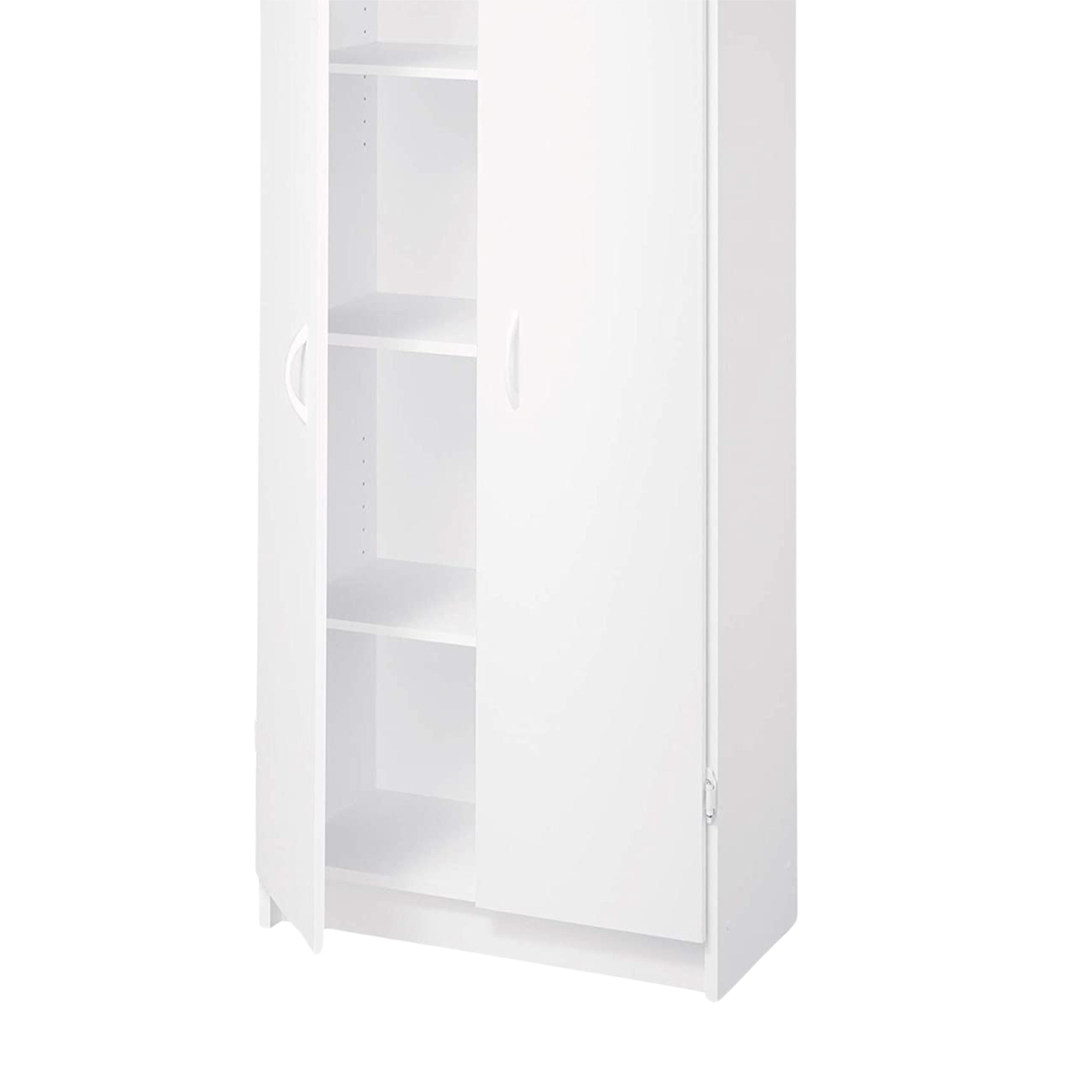 ClosetMaid 12.5 x 24 x 59.5 Inch Adjustable 4 Shelf Pantry Cabinet (Open Box) - VMInnovations