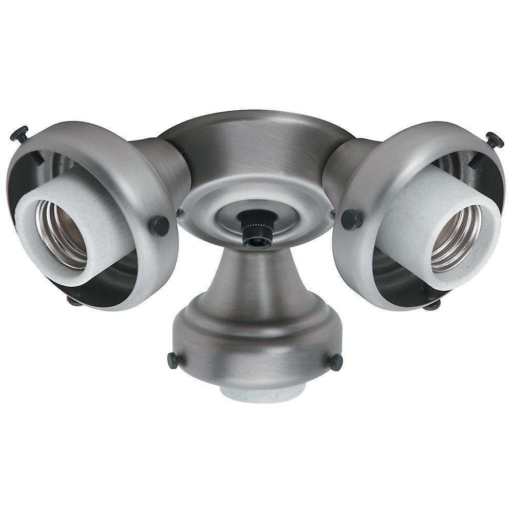 Hunter Fan Company Three Light Kit for Ceiling Fans, Antique Pewter (Open Box)