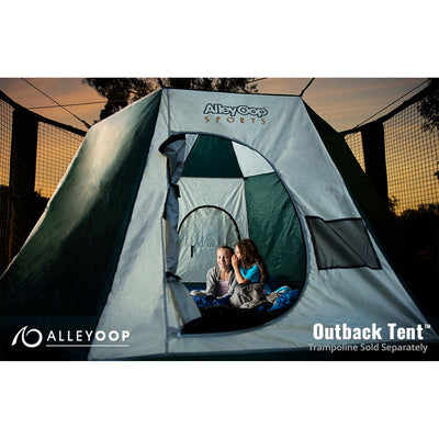 JumpSport AlleyOOP Outback Kids Trampoline Tent for Backyard Camping & Play