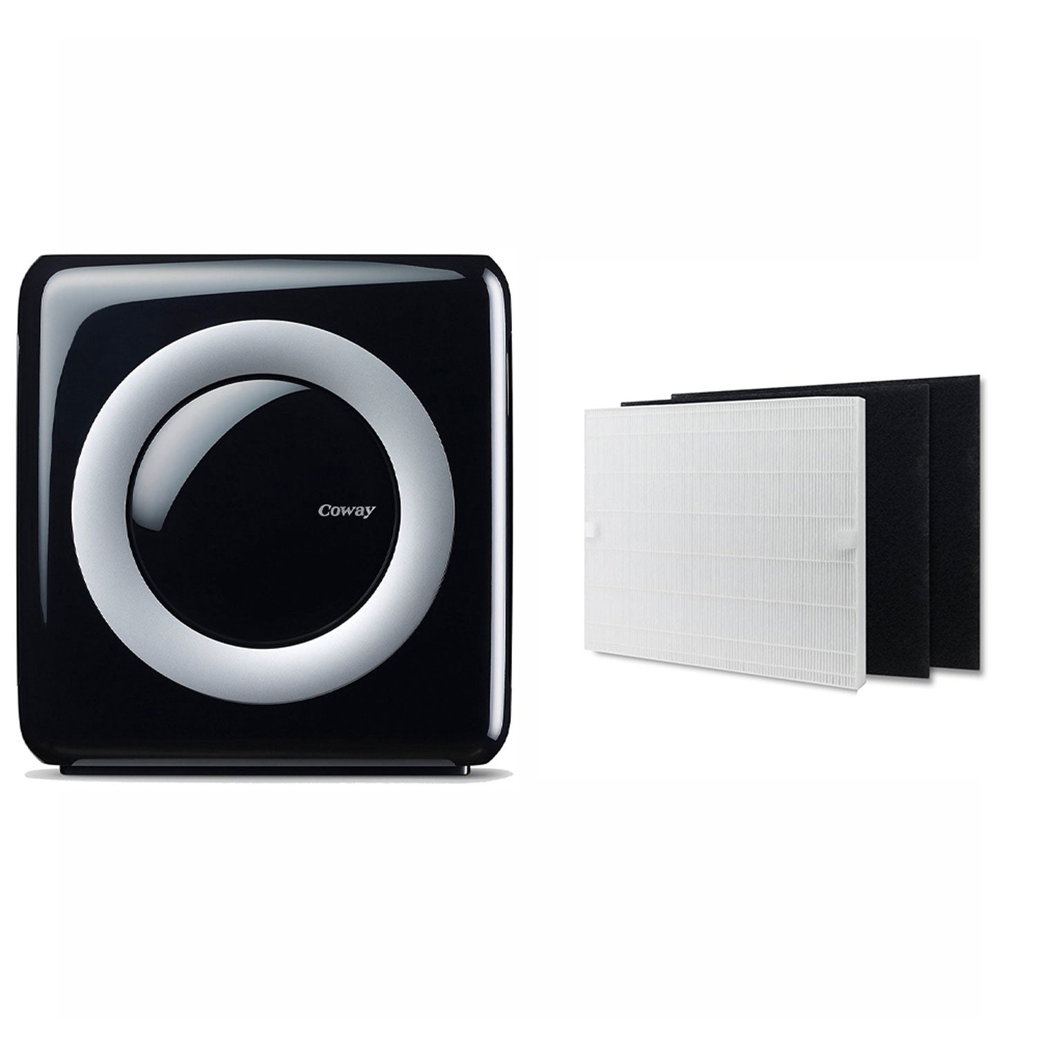 Coway Mighty 361 Sq Ft Room Air Purifier with HEPA Filter + 200M Filter Pack