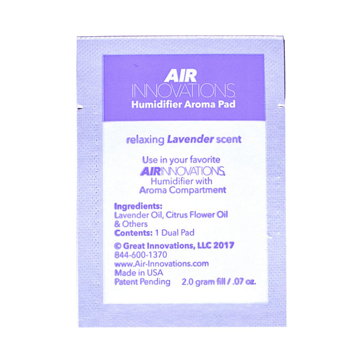 Air Innovations 12 Pack Essential Oil Humidifier Aromatherapy Refills, Lavender