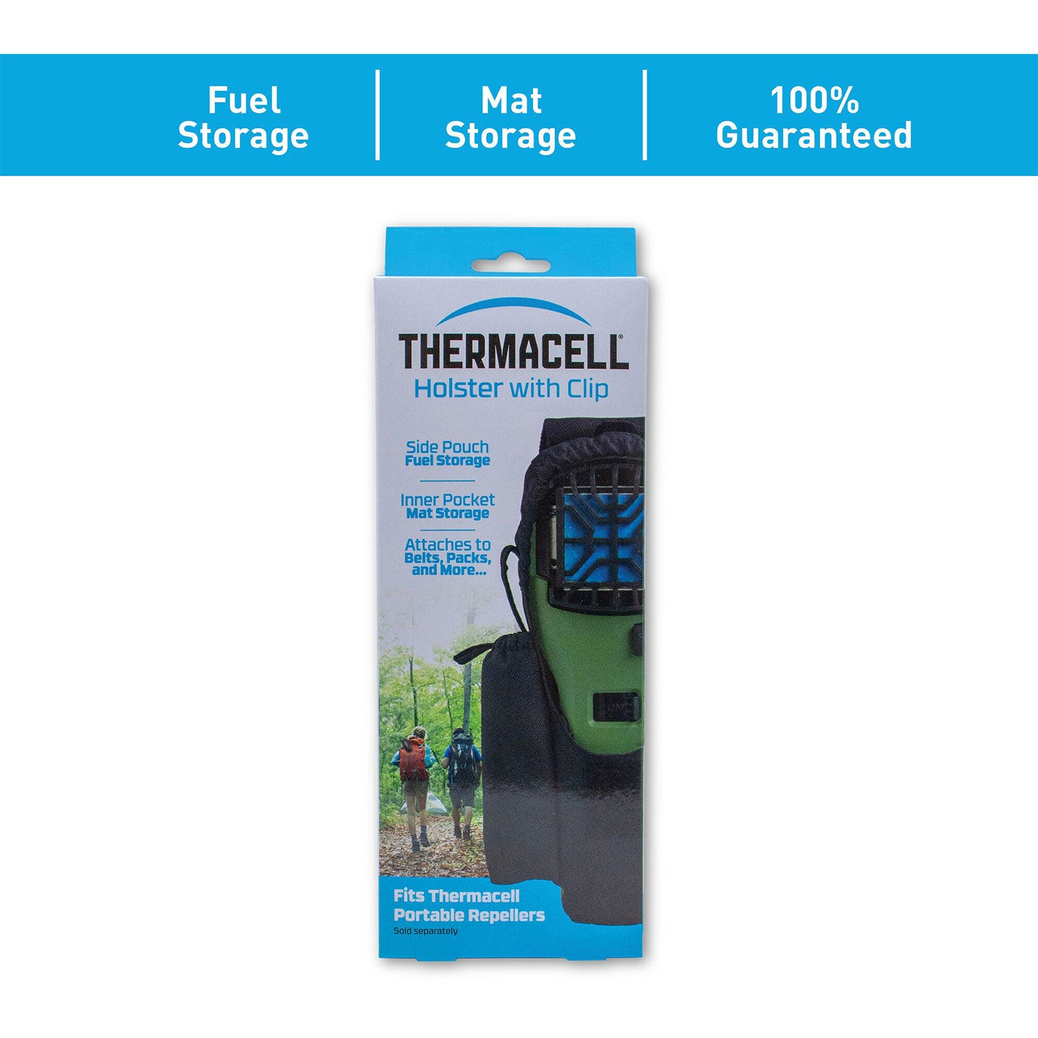 Thermacell Nylon Holster for MR300 & MR4500 Portable Mosquito Repeller, Black