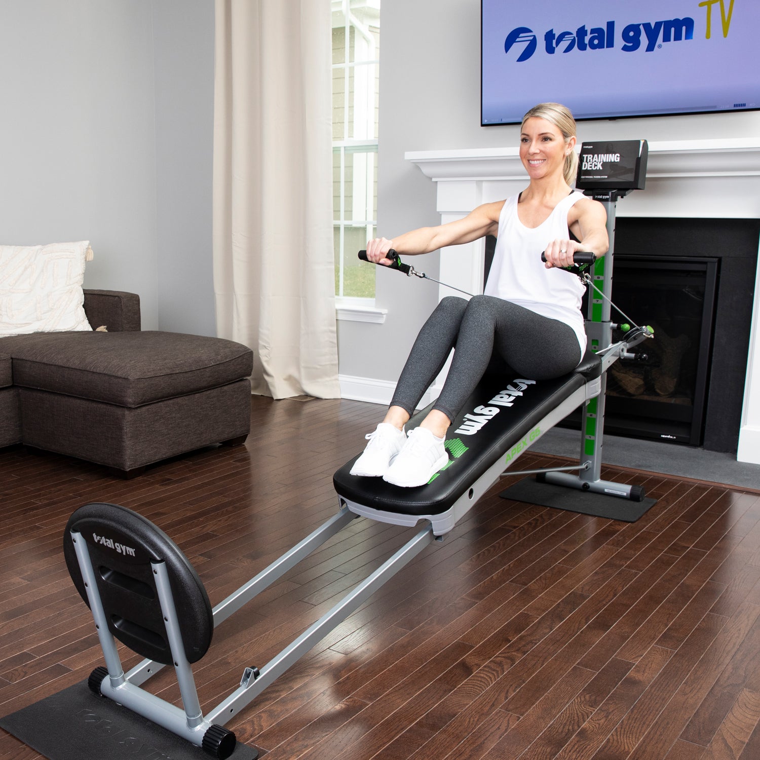 Total Gym APEX G5 Home Fitness Center with 10 Resistance Levels (2 Pack)