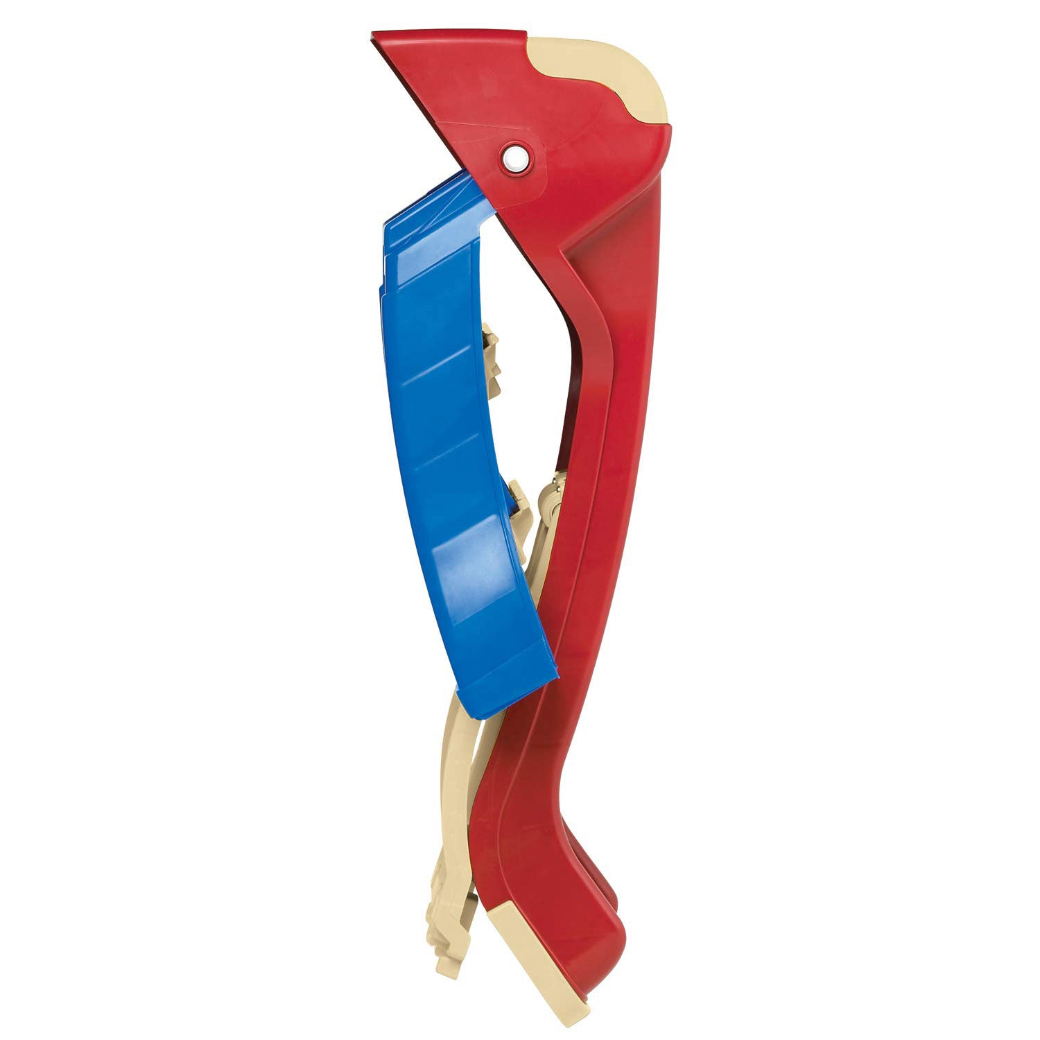 American Plastic Toys Indoor & Outdoor Folding Baby Toddler Slide, Red(Open Box)