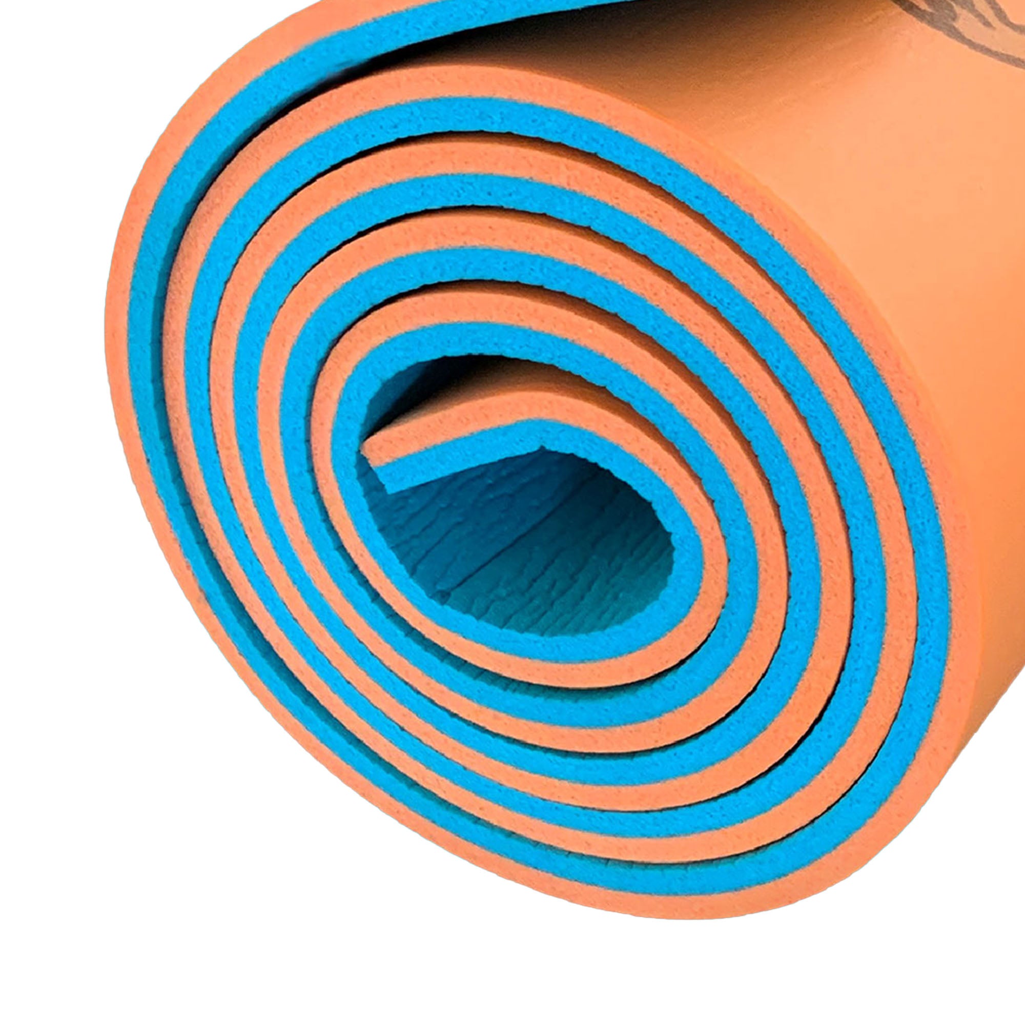 Aqua Lily Pad 20 Ft Maui Water Floating Foam Island Mat, Orange/Teal (Open Box) - VMInnovations