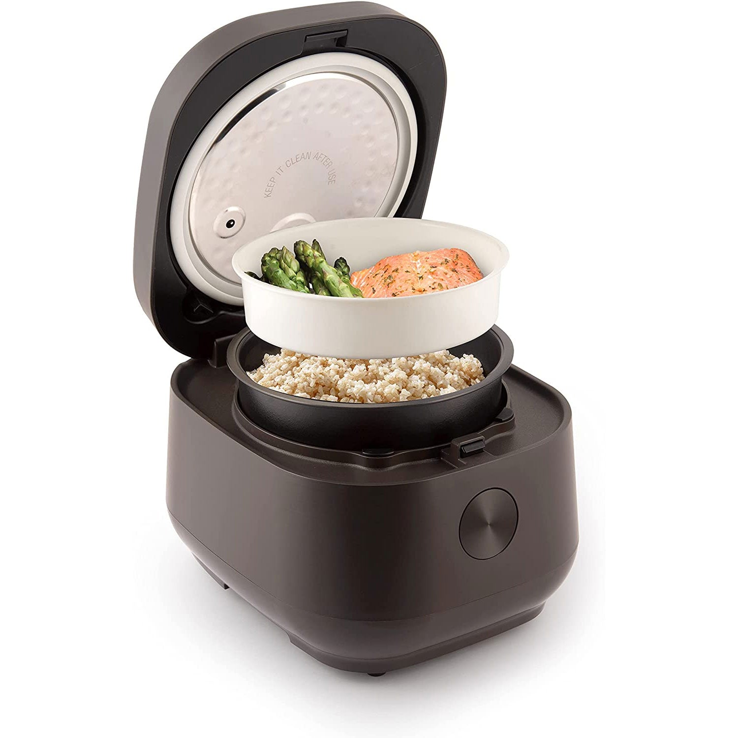 Aroma Houseware ARC-7606B 12 Cup Induction Rice Cooker Multicooker Food Steamer