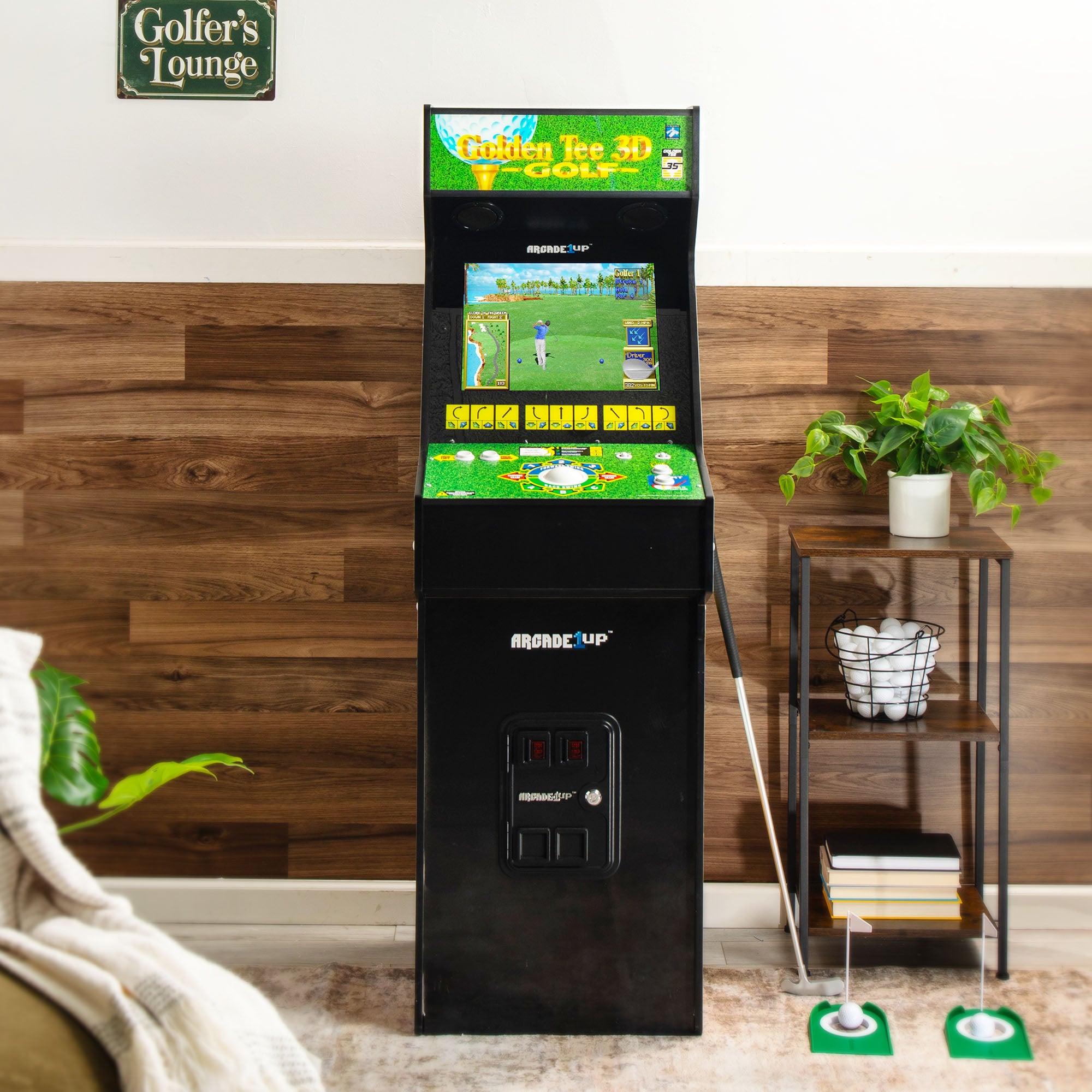 Golden Tee 3D Deluxe Arcade Machine (Open Box)
