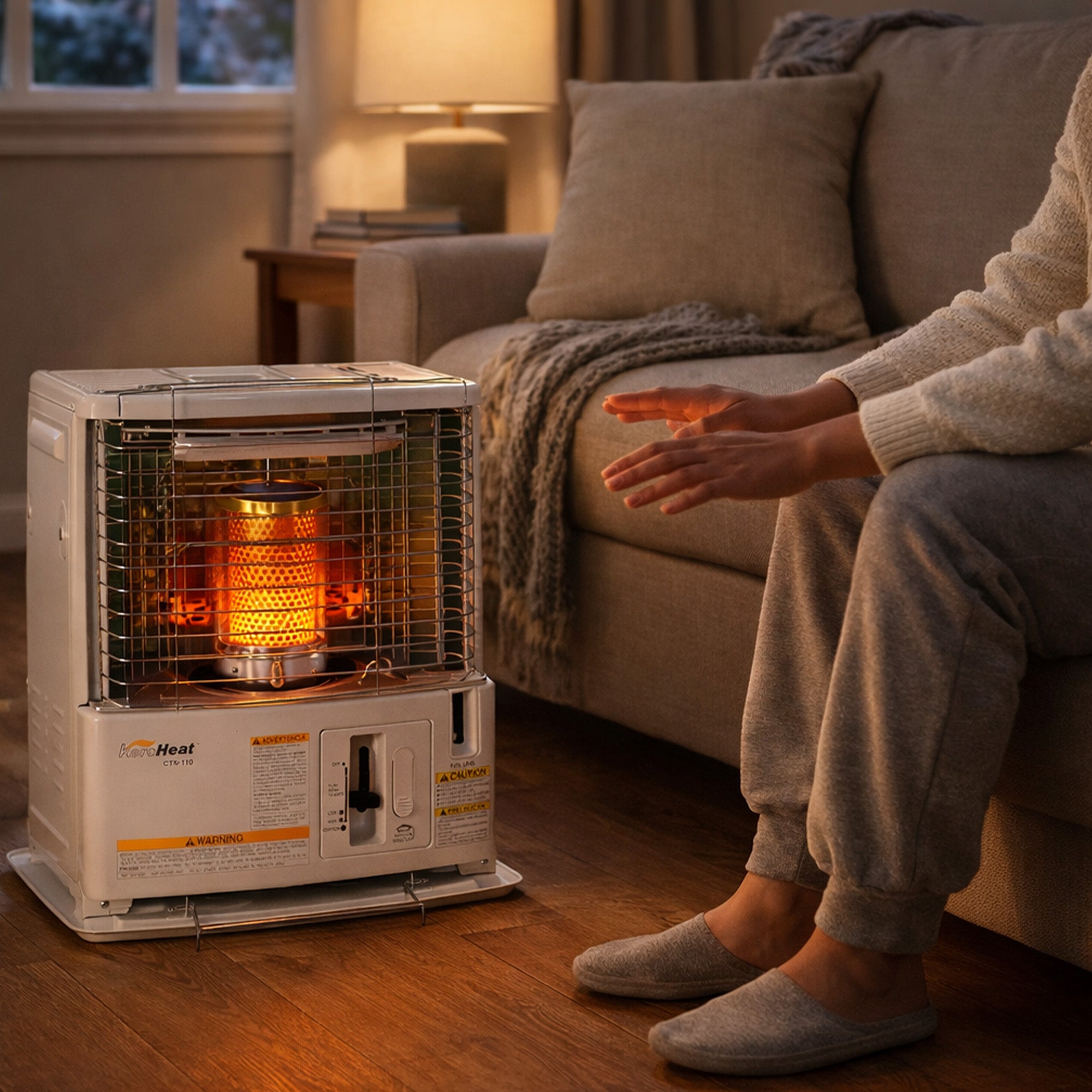 Sengoku KeroHeat Portable Radiant Kerosene Space Heater, 10,000 BTU (Used) - VMInnovations