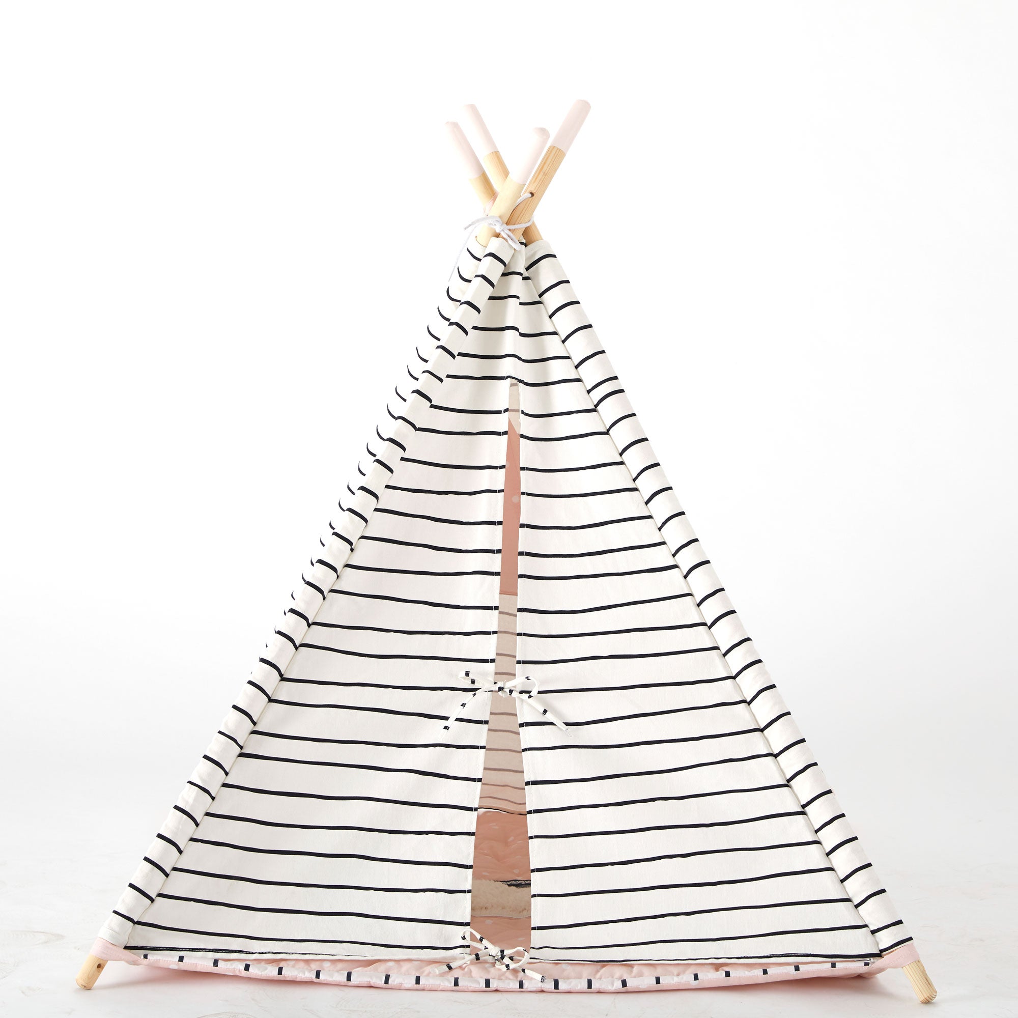 Wonder&Wise Indoor Kids Foldable Activity Toy Teepee Play Tent w/Mat (For Parts)