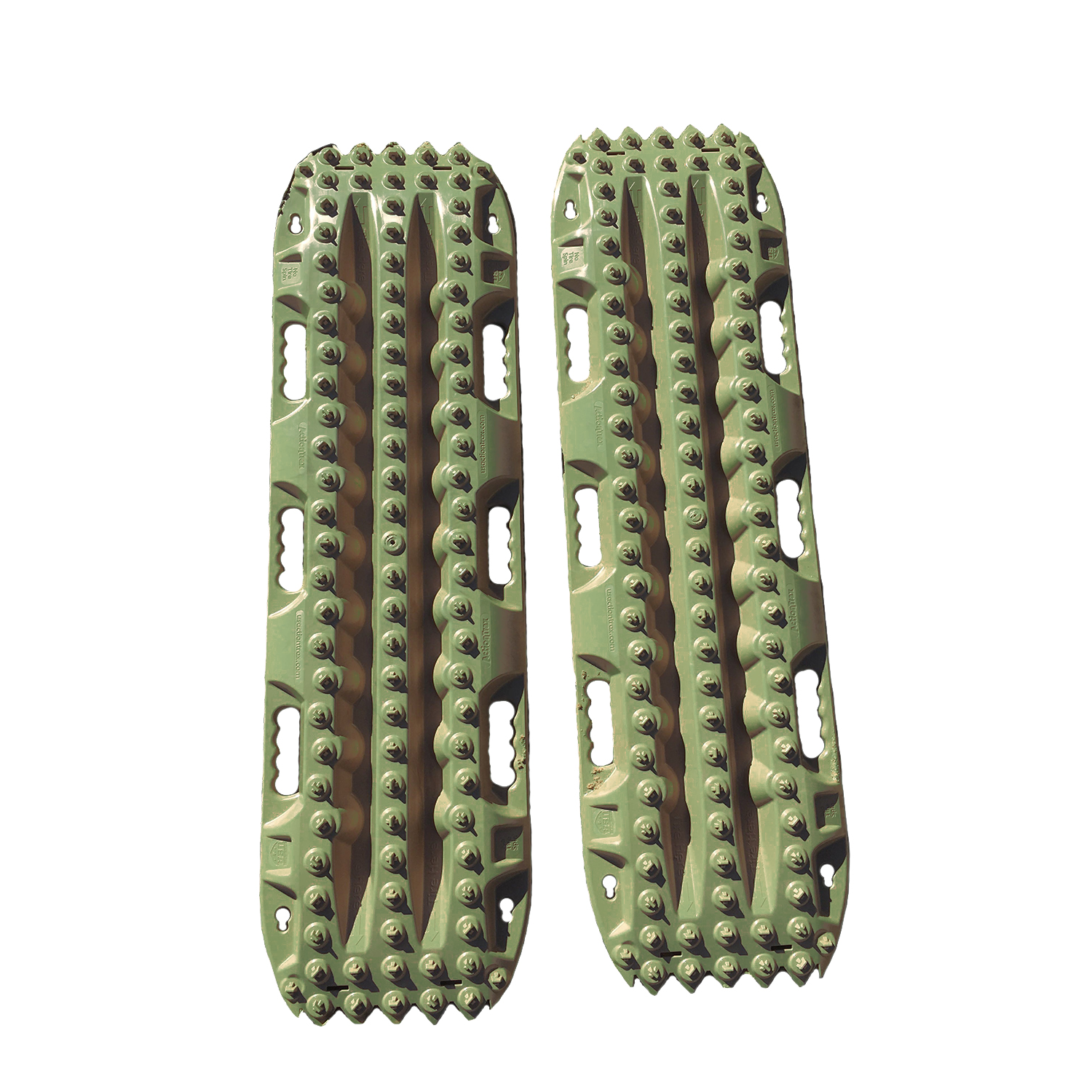 ActionTrax Nylon Traction Boards Overlanding Gear for Vehicle Rescue, Olive Drab