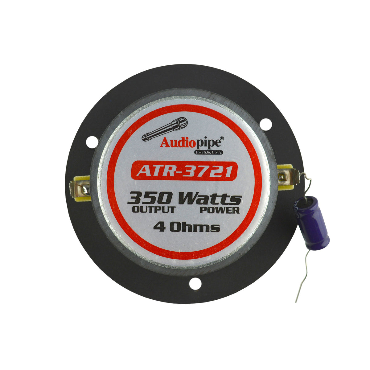 DS18 Pro 6.5" 480W Car Speaker (2 Pack) w/Audiopipe 3.75" 350W Bullet Tweeters
