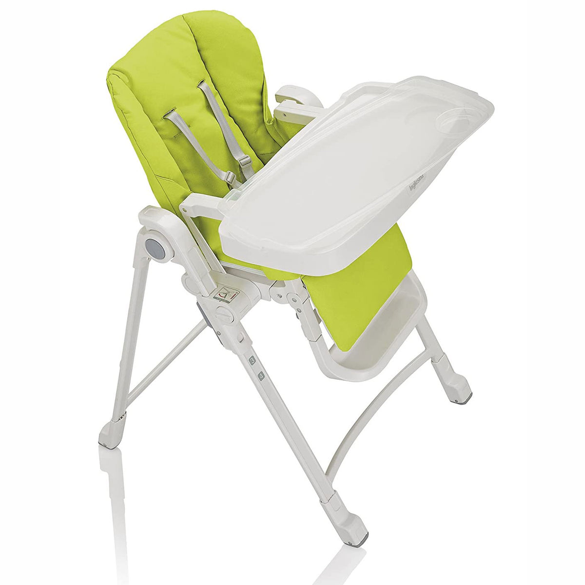 Inglesina Gusto Adjustable Baby Toddler High Chair with Removable Tray, Graphite - VMInnovations