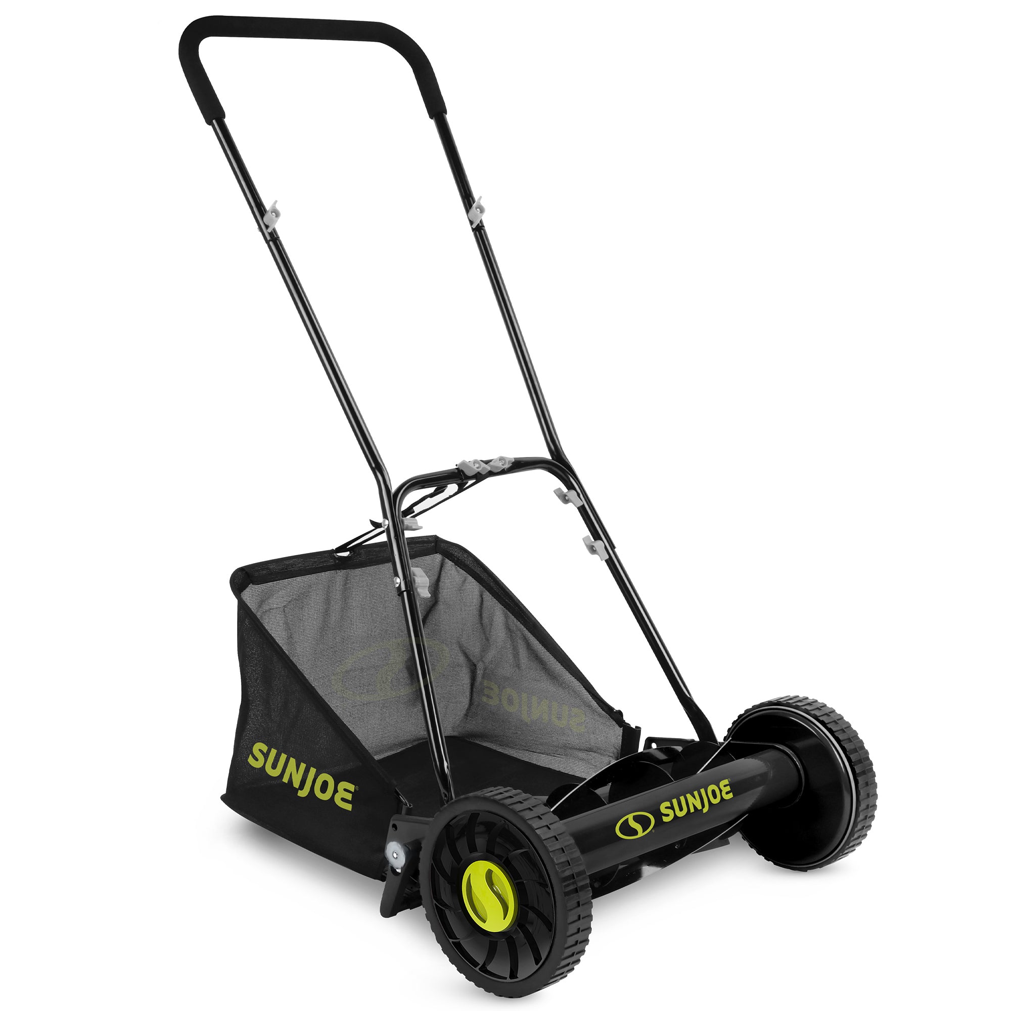 Sun Joe 16" Manual Reel Mower with Grass Catcher and Adjustable Height (Used)