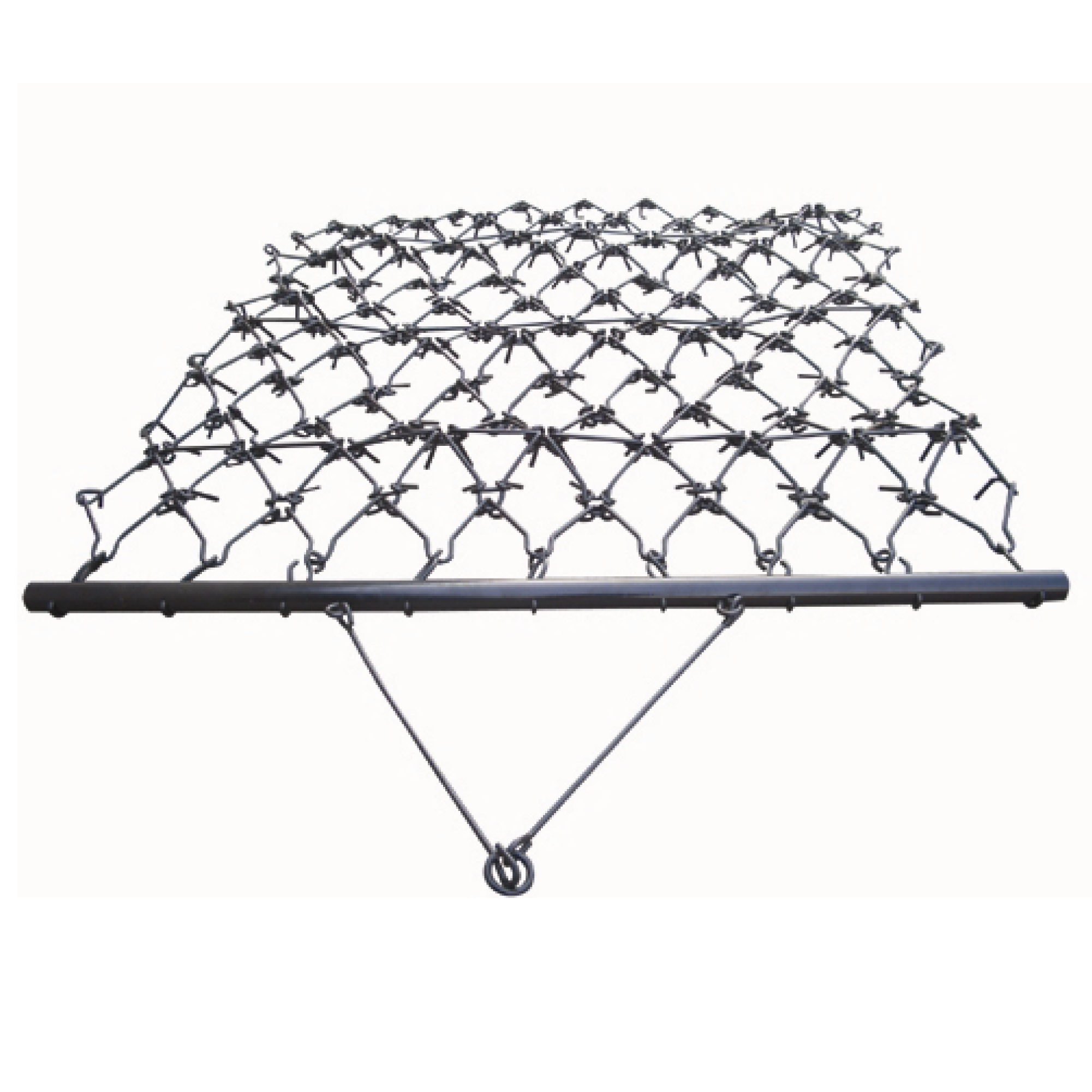 Field Tuff 4x4Ft Steel Durable Chain Rake Field Leveling ATV Drag Harrow (Used) - VMInnovations